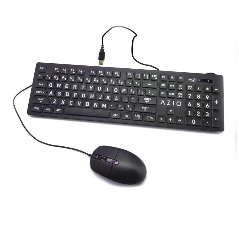 Gaming-E-Sports-Tastatur- und Mausset mit Kabel